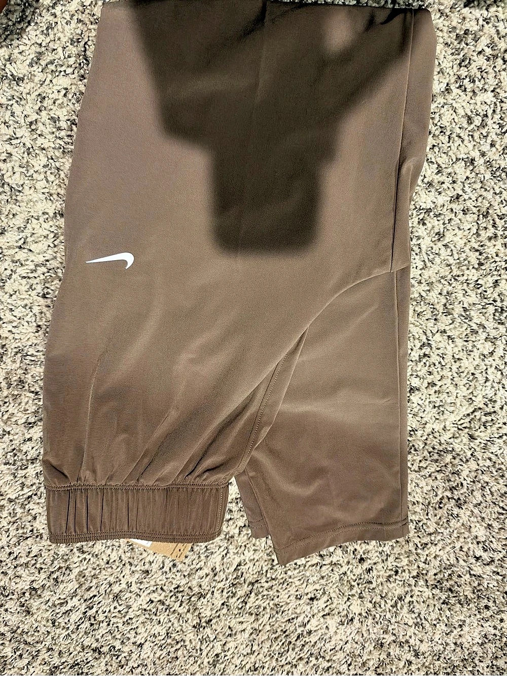 Nike Dri-FIT Fast Women's Mid-Rise 7/8 Running Pants Brown 7/8 Running Pants